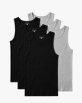 Grey (x3) - Black (x3)